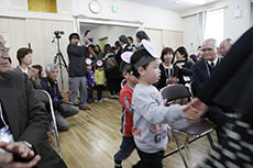 Ishinomaki-Higashi Nursery School. Dedication Ceremony.