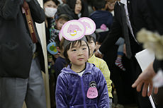 Ishinomaki-Higashi Nursery School. Dedication Ceremony.