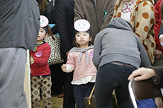 Ishinomaki-Higashi Nursery School. Dedication Ceremony.