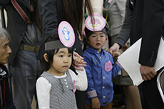 Ishinomaki-Higashi Nursery School. Dedication Ceremony.