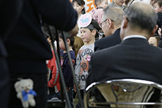 Ishinomaki-Higashi Nursery School. Dedication Ceremony.