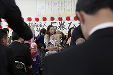 Ishinomaki-Higashi Nursery School. Dedication Ceremony.