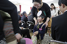 Ishinomaki-Higashi Nursery School. Dedication Ceremony.