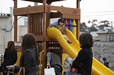 Ishinomaki-Higashi Nursery School. Dedication Ceremony.