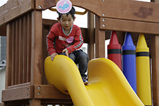 Ishinomaki-Higashi Nursery School. Dedication Ceremony.