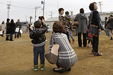 Ishinomaki-Higashi Nursery School. Dedication Ceremony.