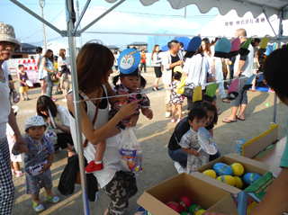 石巻東保育園　夏祭り