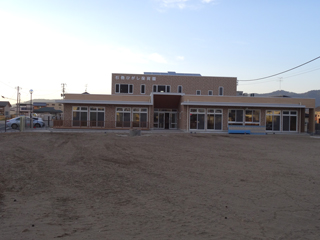 Ishinomaki-Higashi Nursery School. January 2014 Completion of Construction.