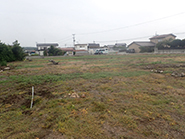 Ishinomaki-Takara Nursery School Construction. August 2015 Planned construction site.