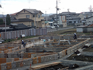 石巻たから保育園建設　2015年10月