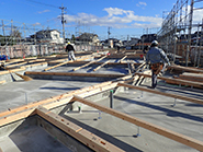 石巻たから保育園建設　2015年11月