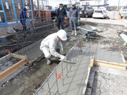 Ishinomaki-Takara Nursery School Construction. February 2016