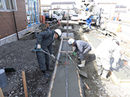 Ishinomaki-Takara Nursery School Construction. February 2016