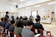 Ishinomaki-Takara Nursery School. Dedication Ceremony.