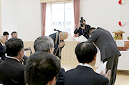 Ishinomaki-Takara Nursery School. Dedication Ceremony.