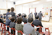 Ishinomaki-Takara Nursery School. Dedication Ceremony.