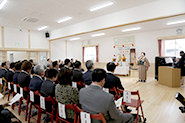 Ishinomaki-Takara Nursery School. Dedication Ceremony.