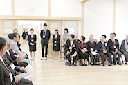 Ishinomaki-Takara Nursery School. Dedication Ceremony.