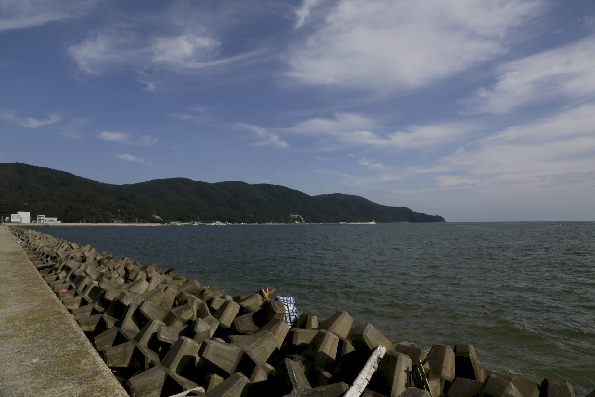 石巻の海岸線の画像