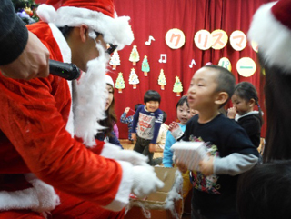 石巻ひがしこども園　クリスマス会